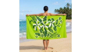 Rayon Sarong Hand Painted Handmade in Bali 